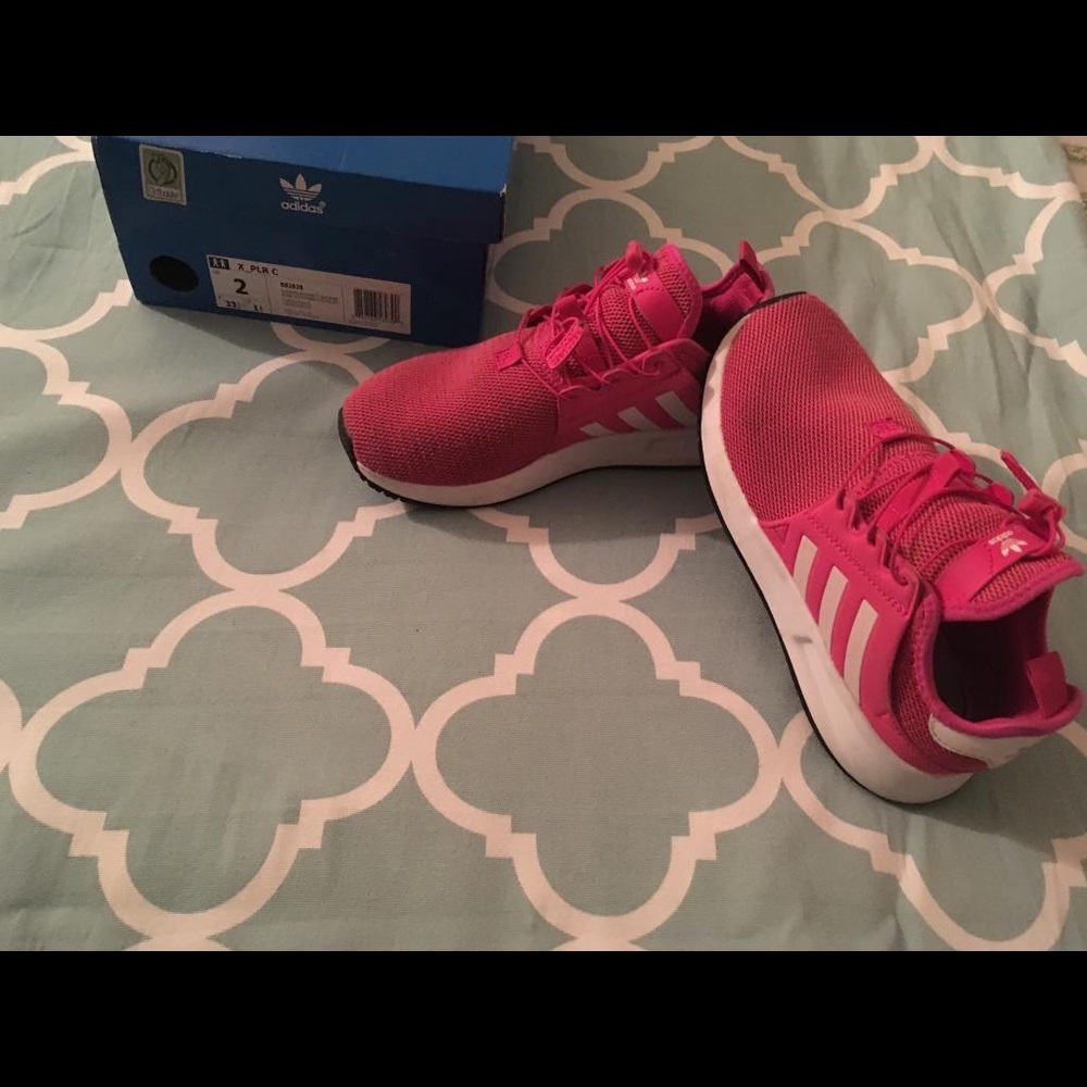 Girl adidas kicks